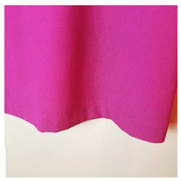 ASTR Crop Top Blouse Fuchsia Pink - Picture 4 of 6